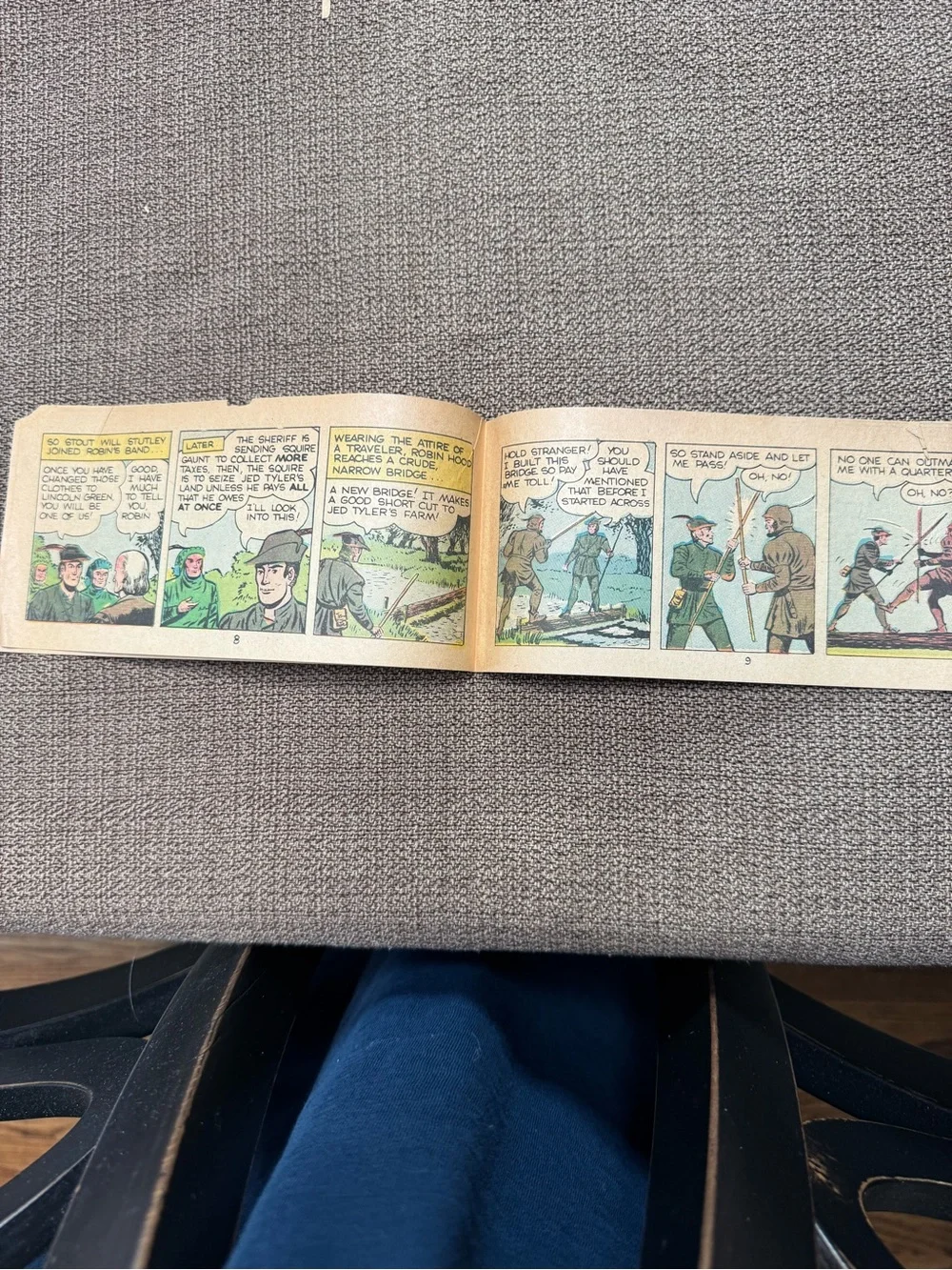 Strange Tales of Robin Hood Vintage Promo- Green, Yellow, Red